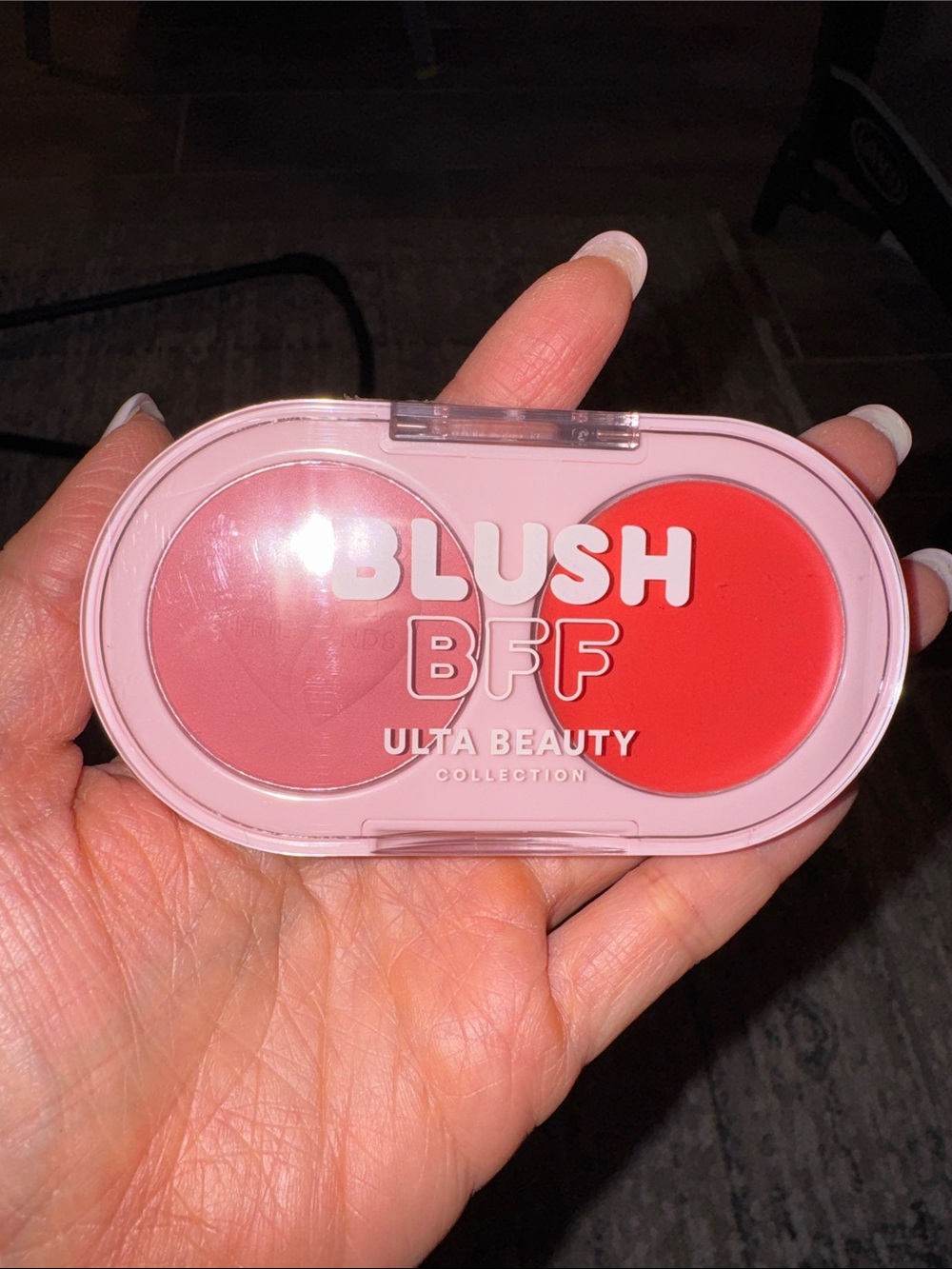 NIB - ULTA Beauty Blush BFF Duo — Pink & Red Cream Blush - PINKY PROMISE